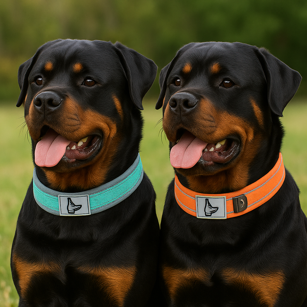 collier chien rembourre rottweiler