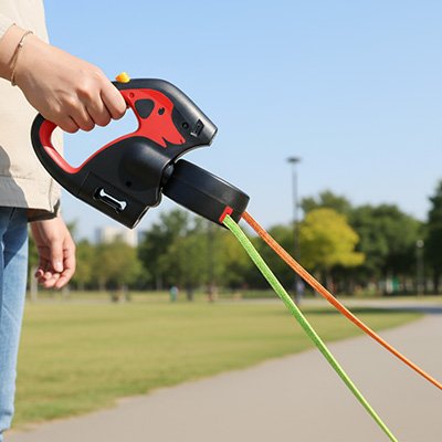 Laisse double pour Chien 2 couleur
